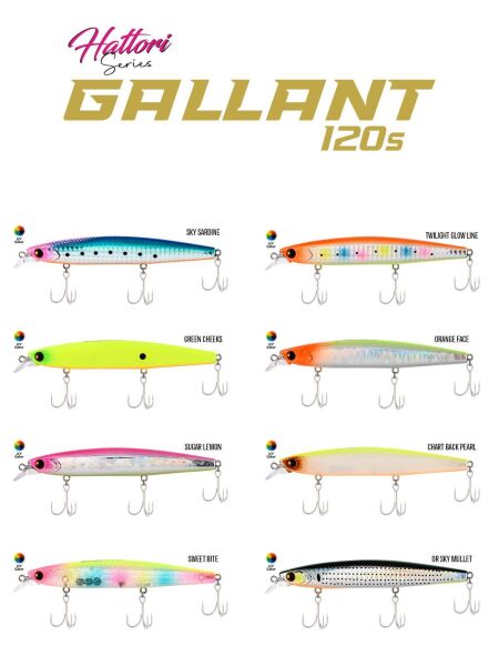 Fujin Gallant 120S 21gr 120mm Sinking Maket Balık