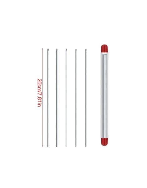 Captain 7657 Yem Şişi 1mm Canlı Yem Takmak İçin 25cm İnox Şiş 5li Paket
