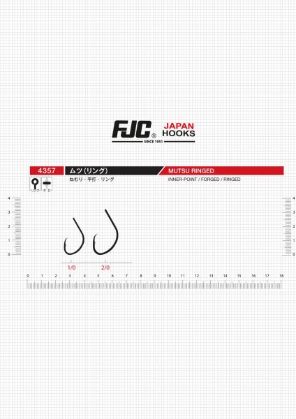 FJC4357 MUTSU RINGED BLACK NIKEL 1/0