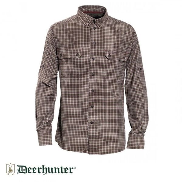 T. S.K.DEERHUNTER Tucker 399 Bamboo Uzun Kol Gömlek 41/42