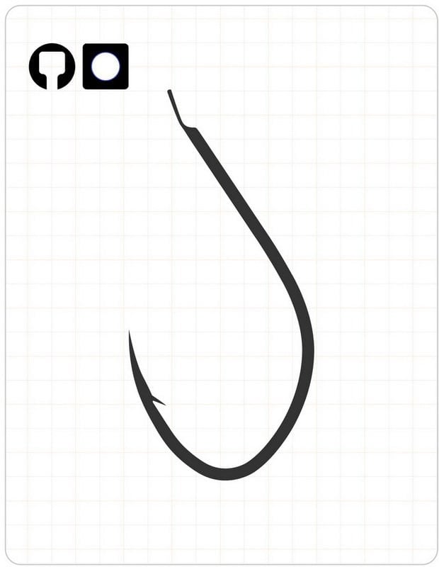 Fudo 3601 Koaji Round Black Nikel İğne 14