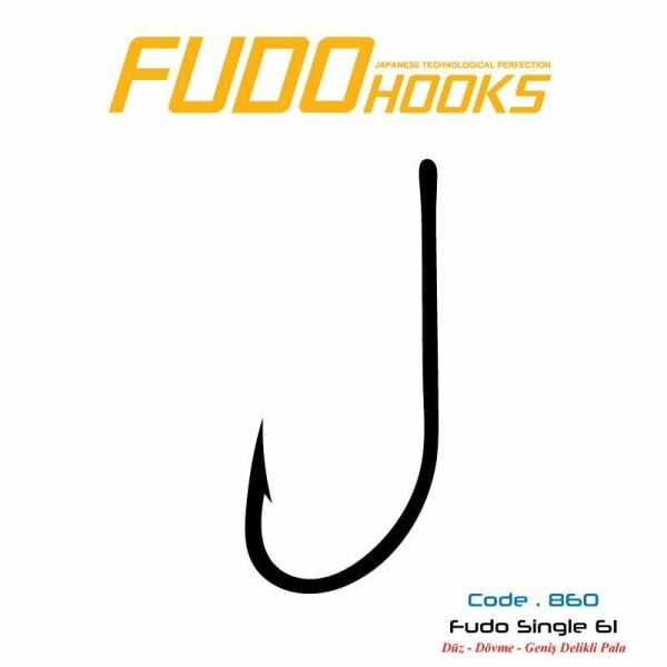 8601 FUDO SINGLE 61 #10 BLACK NIKEL 12P