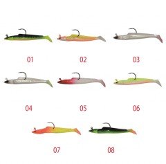 Captain 3533 Hiroshi Soft 12.5cm Levrek Silikonu Suni Balık