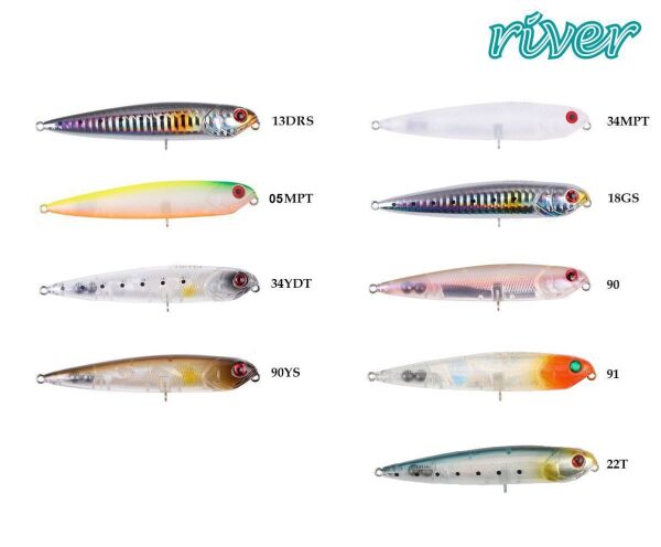 River Seabass Bullet 95 9.5Cm 11G Popper Maket Balık 13DRS