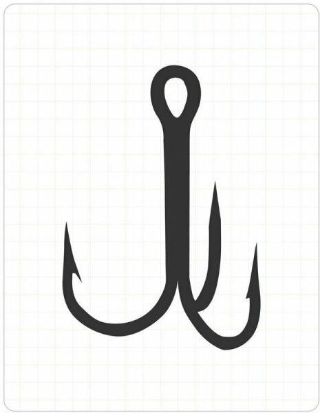 2200 FUDO TREBLE #6 NIKEL 8P