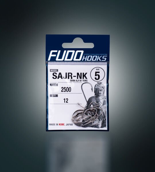 2501 SHIN-AJI W/ RING #5 BLACK NIKEL 11P