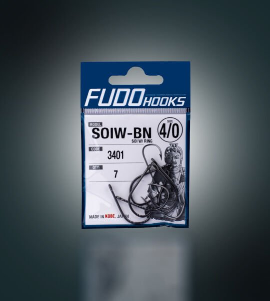 3401 SOI W/RING #4/0 BLACK NIKEL 7P