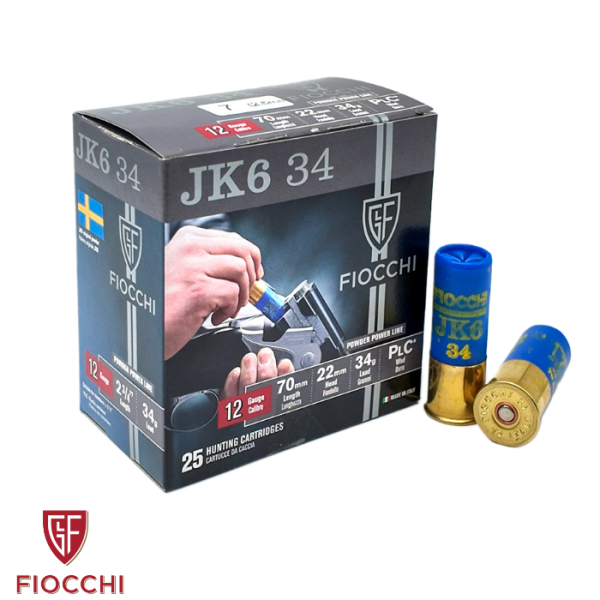 FIOCCHI JK6 34 12 Ga 34 G. No:7