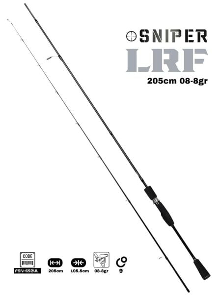 Fujin Sniper 205cm 08-8gr LRF Kamışı