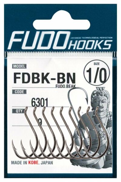 6301 FUDO BEAK #6 BLACK NIKEL 15P