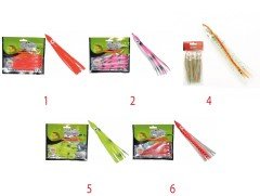 Mutant 3579 Octopus Pride 12cm Ahtapot Sübye 5'li Paket Suni Yem