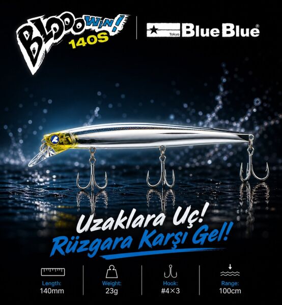 BLOOWIN! 140 SINKING 23G #25