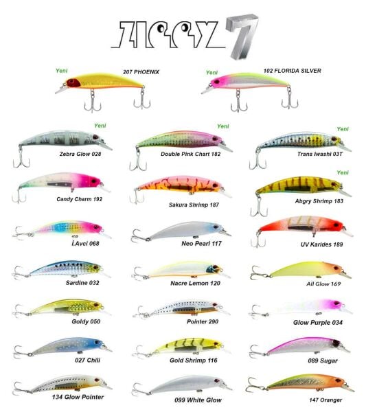 Fujin Ziggy  70mm 9.6gr Sinking LRF Maket Balık