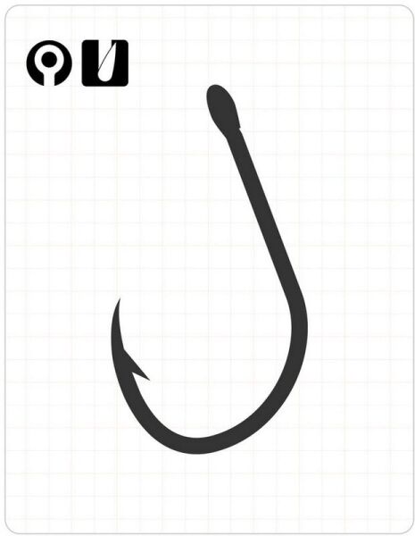Fudo 3401 Soi Black Nikel İğne 9/0