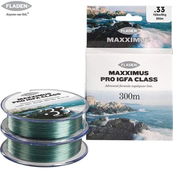 Fladen Maxximus İgfa Pro Yeşil Misina 300M 0.25 MM