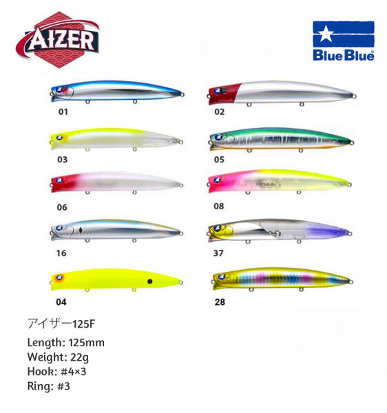 AIZER 125 FLOATING 22G #02