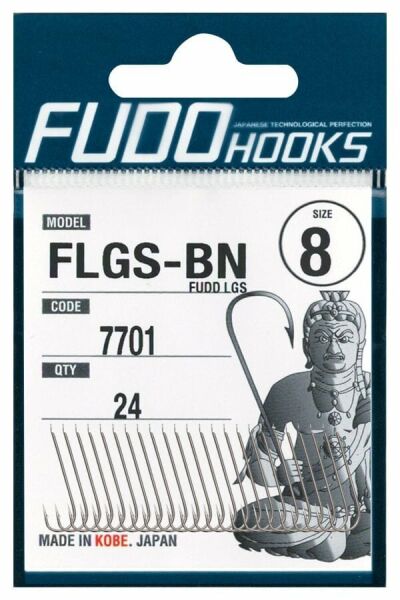 7701 FUDO LGS #2/0 BLACK NIKEL 16P