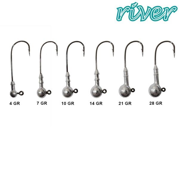 River Big Football Jig Head 21 GR