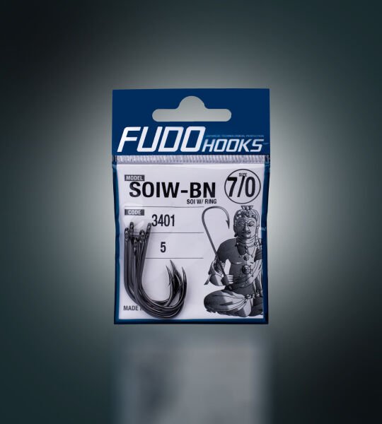 3401 SOI W/RING #7/0 BLACK NIKEL 5P