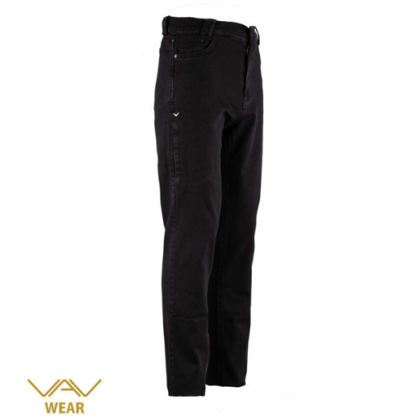 VAV Jeantac-12  Denim Kot Pantolon Siyah L