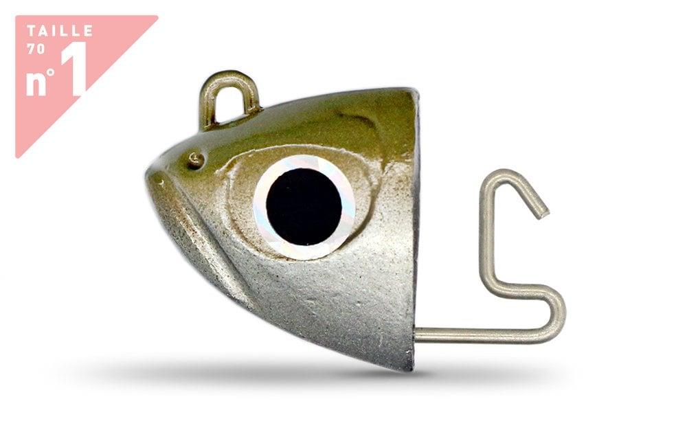 Fiiish BM70/1 BM036 Shore 3gr Kaki Jig Head