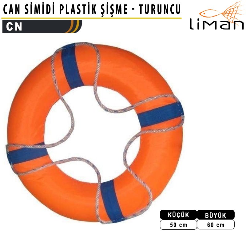 Liman Can Simidi Plastik Şişme - TURUNCU