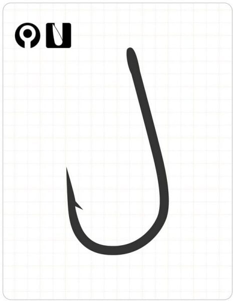 Fudo 2701 Round Black Nikel İğne