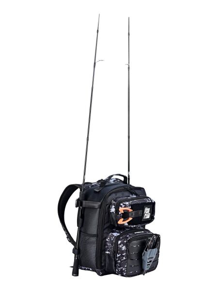 Fujin ProAji Back Pack Black Camo Balıkçı Sırt Çantası