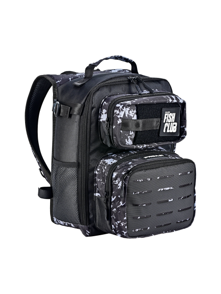 Fujin ProAji Back Pack Black Camo Balıkçı Sırt Çantası