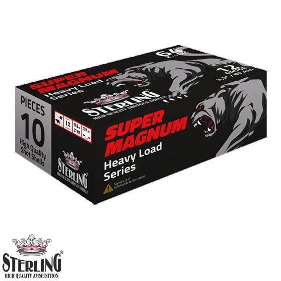 STERLING 12 Cal. Super Magnum 64G. No:05 Av Fişeği