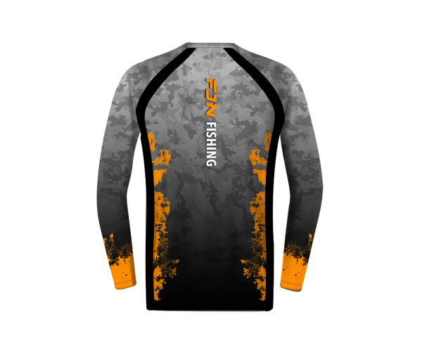 Fujin Performance T-Shirt Camo Orange
