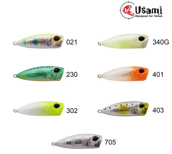 Usami Snoopy 55F Popper 7.4 G Maket Balık 302