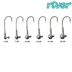 River Big Football Jig Head 14 GR