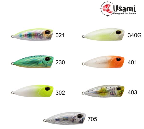 Usami Snoopy 55F Popper 7.4 G Maket Balık 403