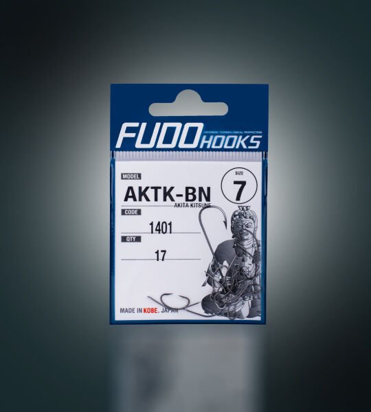 1401 AKITA KITSUNE #7 BLACK NIKEL 17P