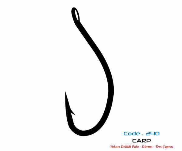 2401 CARP #6 BLACK NIKEL 12P