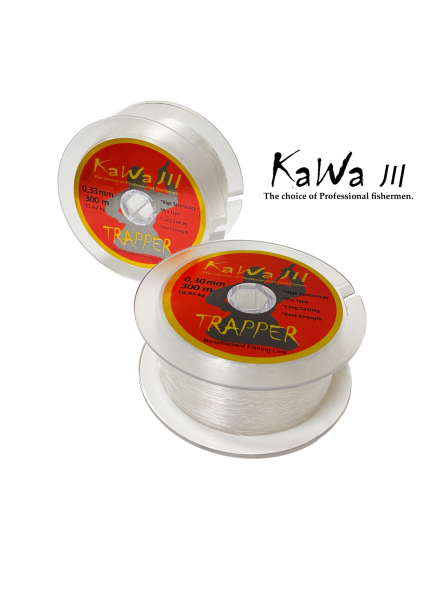 Kawa Jıl Trapper 300M Şeffaf Misina