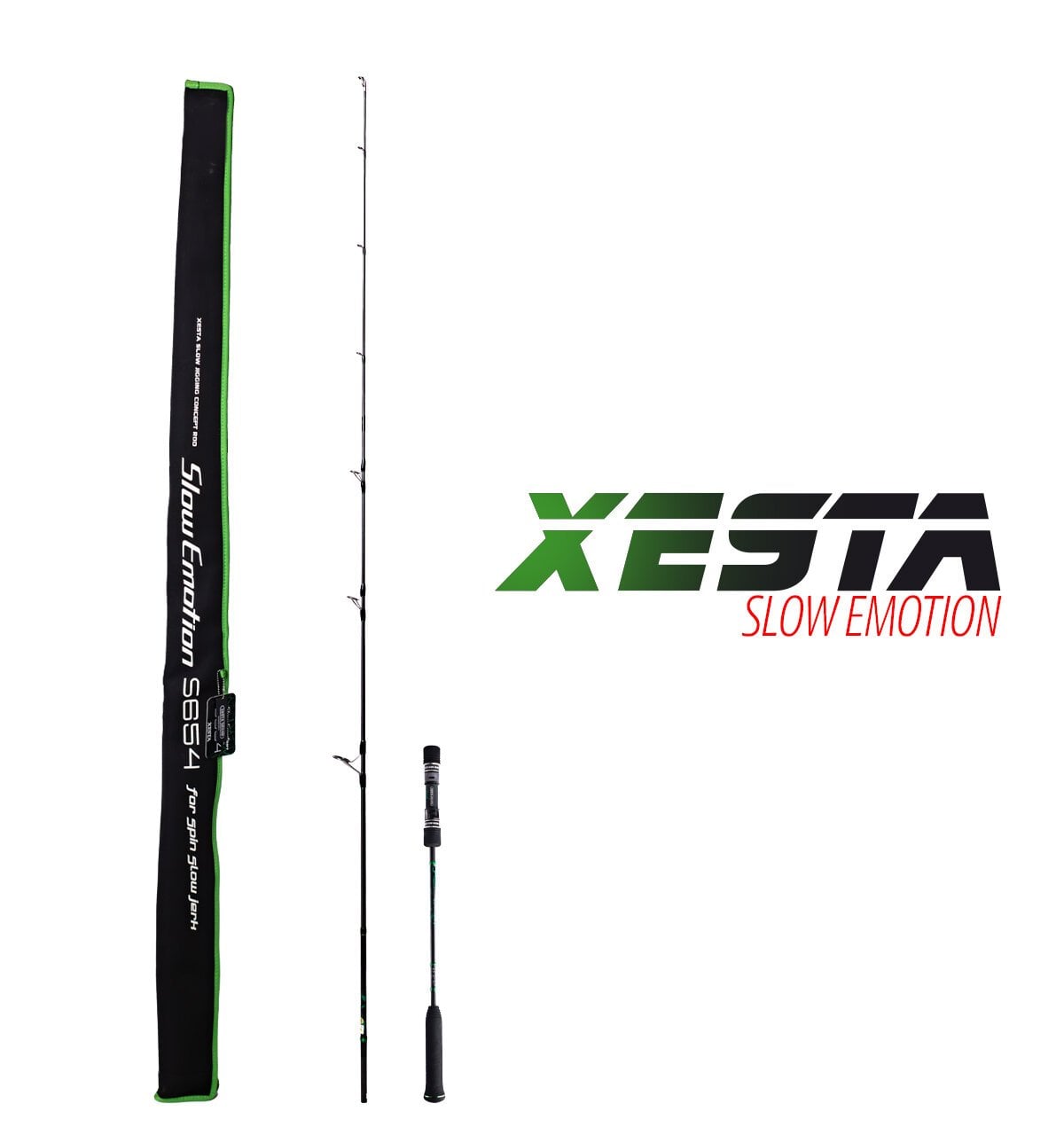 XESTA SLOW EMOTION SPIN SLOW JERK S654 KAMIŞ 1.95M 180-400G 2P
