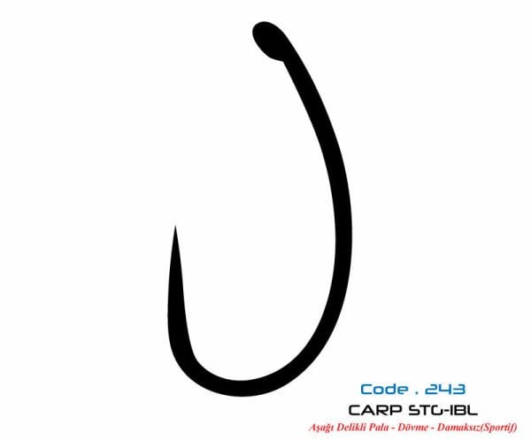 2431 CARP STG-1 DAMAKSIZ  #8 BLACK NIKEL 11P