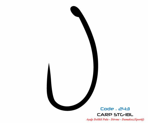 2431 CARP STG-1 DAMAKSIZ  #4 BLACK NIKEL 9P