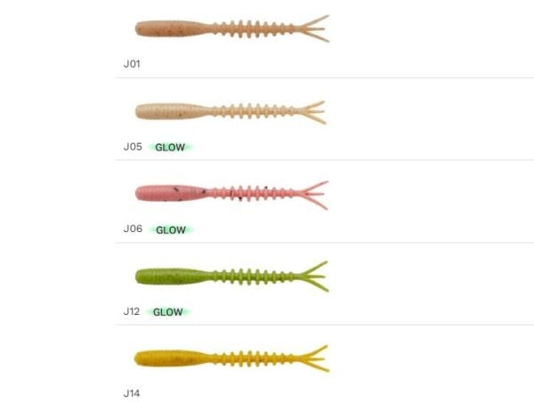 ECOGEAR AQUA KATSU AJI KOMUSHI LRF SİLİKONU 1.7INCH 18ADET