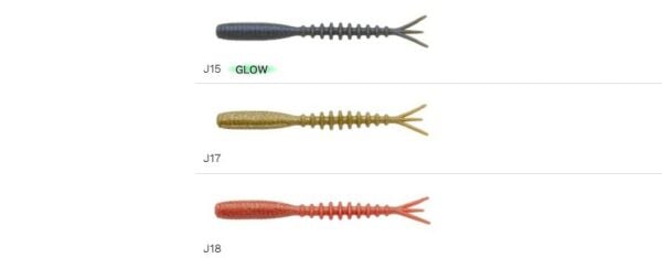 ECOGEAR AQUA KATSU AJI KOMUSHI LRF SİLİKONU 1.7INCH 18ADET
