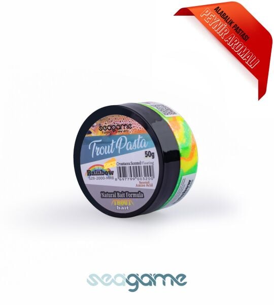 SEAGAME TROUT PASTA ALABALIK HAMURU PEYNİR GÖKKUŞAĞI 50G
