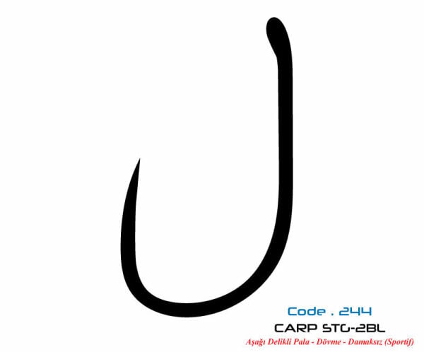 2441 CARP STG-2 DAMAKSIZ  #4 BLACK NIKEL 9P