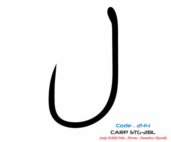 2441 CARP STG-2 DAMAKSIZ  #4 BLACK NIKEL 9P
