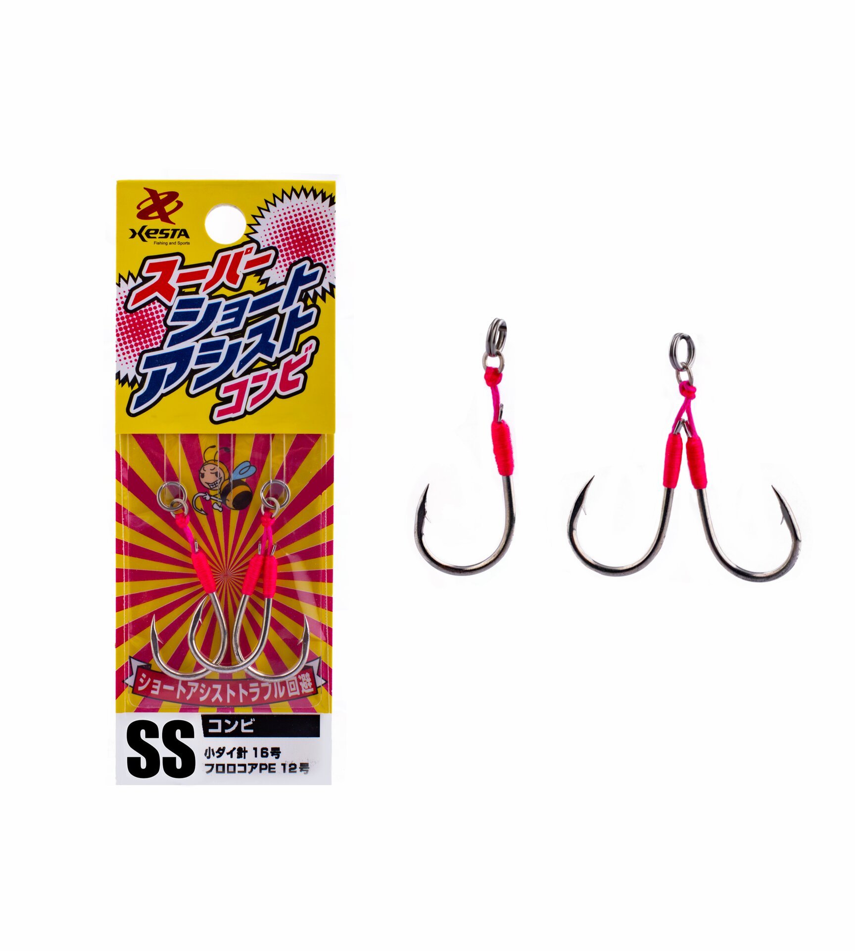 XESTA SUPER SHORT ASSIST DOUBLE+SINGLE SS #10