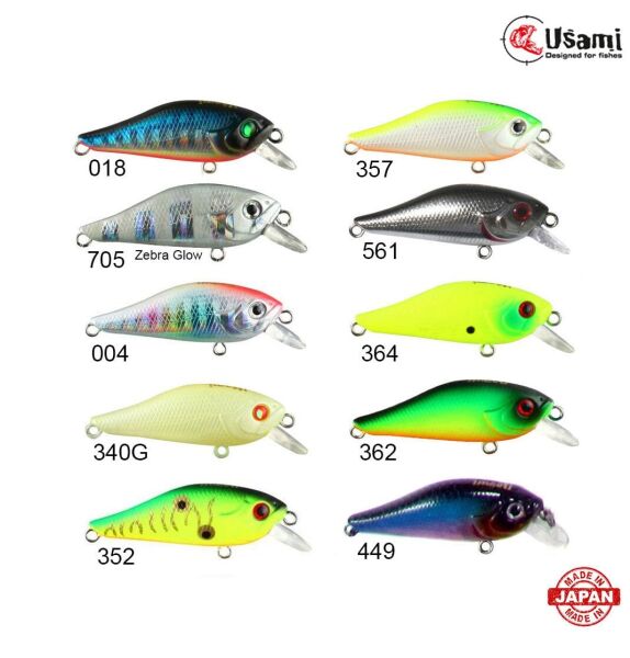 Usami Fury Shad 40F-SR 2.4 G Maket Balık 004