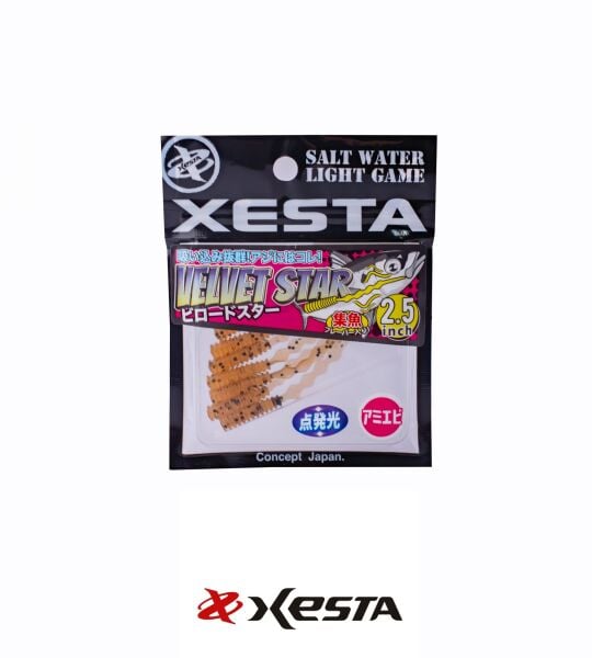 XESTA VELVET STAR LRF YEM 2.5'' 6.4 CM NO-SL 7P