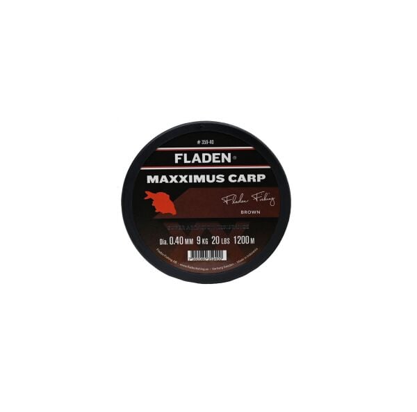 Fladen Maxximus Carp 1200M Kahve Sazan Misinası 0.33 MM