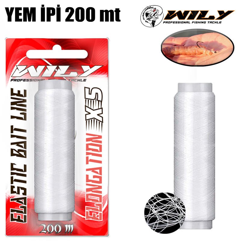 Wily Yem İpi 200 mt (0.15 ) ( Ekonomik )